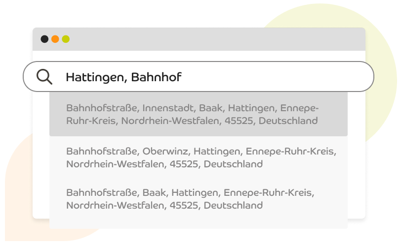 Adressvalidierung